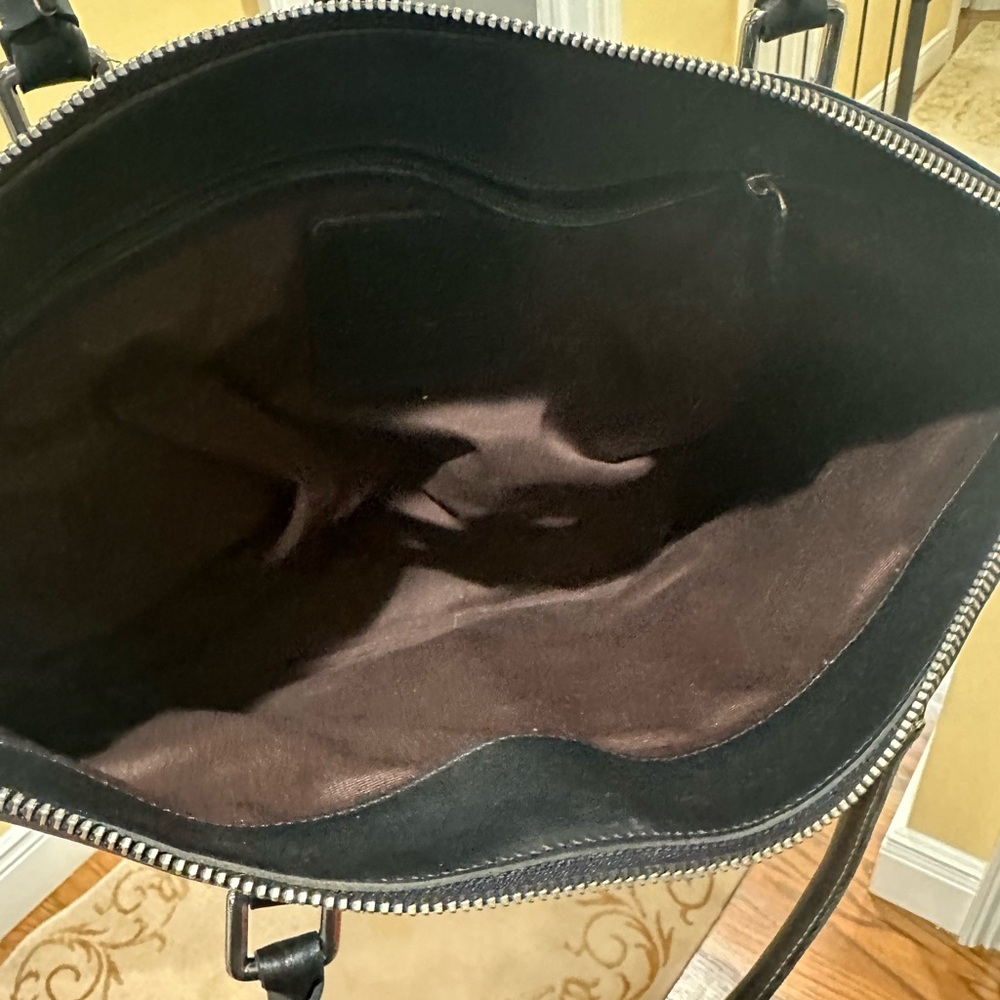Black Vintage Coach Purse - Picture 2 of 7